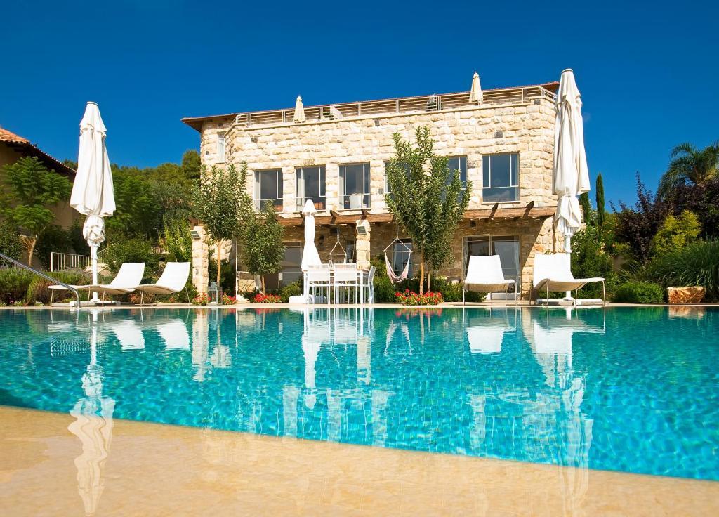 Jasmine Mansion Hotell Rosh Pinna Eksteriør bilde
