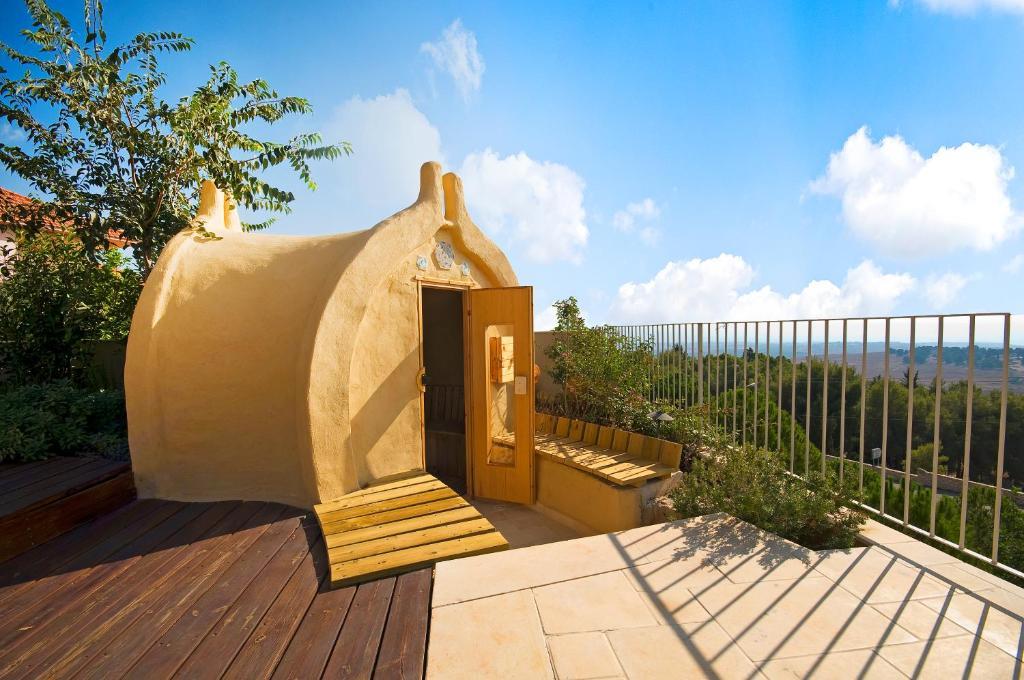 Jasmine Mansion Hotell Rosh Pinna Eksteriør bilde